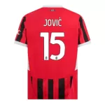 AC Milan Jovic 15 Hjemmedrakt Herre 2024/2025