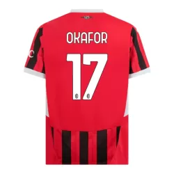 AC Milan Okafor 17 Hjemmedrakt Herre 2024/2025 AC Milan Okafor 17 Hjemmedrakt Herre 2024/2025