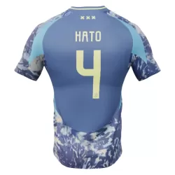 Ajax Amsterdam Jorrel Hato 4 Bortedrakt Herre 2024/2025 Ajax Amsterdam Jorrel Hato 4 Bortedrakt Herre 2024/2025