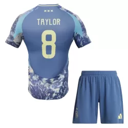 Ajax Amsterdam Kenneth Taylor 8 Bortedrakt Barn 2024/2025 - med Bukse Ajax Amsterdam Kenneth Taylor 8 Bortedrakt Barn 2024/2025 - med Bukse