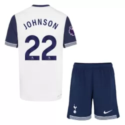 Tottenham Hotspur Johnson 22 Hjemmedrakt Barn 2024/2025 - med Bukse Tottenham Hotspur Johnson 22 Hjemmedrakt Barn 2024/2025 - med Bukse