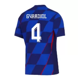Kroatia Gvardiol 4 Bortedrakt Herre EM 2024 Kroatia Gvardiol 4 Bortedrakt Herre EM 2024