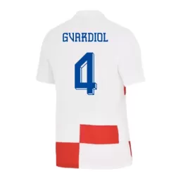 Kroatia Gvardiol 4 Hjemmedrakt Herre EM 2024 Kroatia Gvardiol 4 Hjemmedrakt Herre EM 2024