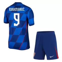Kroatia Kramaric 9 Bortedrakt Barn EM 2024 - med Bukse Kroatia Kramaric 9 Bortedrakt Barn EM 2024 - med Bukse