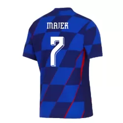 Kroatia Majer 7 Bortedrakt Herre EM 2024 Kroatia Majer 7 Bortedrakt Herre EM 2024