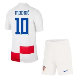 Kroatia Modrić 10 Hjemmedrakt Barn EM 2024 - med Bukse Kroatia Modrić 10 Hjemmedrakt Barn EM 2024 - med Bukse