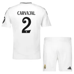 Real Madrid Carvajal 2 Hjemmedrakt Barn 2024/2025 - med Bukse Real Madrid Carvajal 2 Hjemmedrakt Barn 2024/2025 - med Bukse