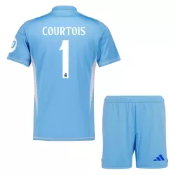 Real Madrid Courtois 1 Keeper Hjemmedrakt Barn 2024/2025 - med Bukse Real Madrid Courtois 1 Keeper Hjemmedrakt Barn 2024/2025 - med Bukse