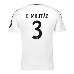 Real Madrid E. Militão 3 Hjemmedrakt Herre 2024/2025 Real Madrid E. Militão 3 Hjemmedrakt Herre 2024/2025