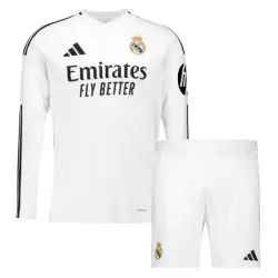 Real Madrid Hjemmedrakt Barn 2024/2025 Langermet - med Bukse Real Madrid Hjemmedrakt Barn 2024/2025 Langermet - med Bukse