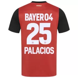 Bayer Leverkusen Exequiel Palacios 25 Hjemmedrakt Herre 2024/2025 Bayer Leverkusen Exequiel Palacios 25 Hjemmedrakt Herre 2024/2025
