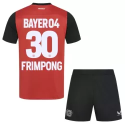 Bayer Leverkusen Jeremie Frimpong 30 Hjemmedrakt Barn 2024/2025 - med Bukse Bayer Leverkusen Jeremie Frimpong 30 Hjemmedrakt Barn 2024/2025 - med Bukse