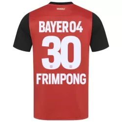 Bayer Leverkusen Jeremie Frimpong 30 Hjemmedrakt Herre 2024/2025 Bayer Leverkusen Jeremie Frimpong 30 Hjemmedrakt Herre 2024/2025
