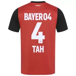 Bayer Leverkusen Jonathan Tah 4 Hjemmedrakt Herre 2024/2025 Bayer Leverkusen Jonathan Tah 4 Hjemmedrakt Herre 2024/2025