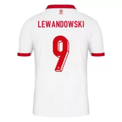 Polen Lewandowski 9 Hjemmedrakt Herre EM 2024 Polen Lewandowski 9 Hjemmedrakt Herre EM 2024