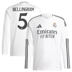 Real Madrid Bellingham 5 Hjemmedrakt Herre 2024/2025 Langermet Real Madrid Bellingham 5 Hjemmedrakt Herre 2024/2025 Langermet