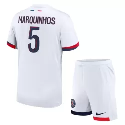Paris Saint-Germain Marquinhos 5 Bortedrakt Barn 2024/2025 - med Bukse Paris Saint-Germain Marquinhos 5 Bortedrakt Barn 2024/2025 - med Bukse