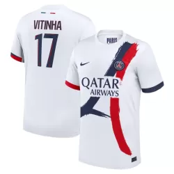 Paris Saint-Germain Vitinha 17 Bortedrakt Herre 2024/2025 Paris Saint-Germain Vitinha 17 Bortedrakt Herre 2024/2025