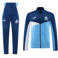 Olympique de Marseille Treningsjakkedresser Herre 2024/2025 Blå Olympique de Marseille Treningsjakkedresser Herre 2024/2025 Blå