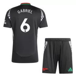 Arsenal Gabriel 6 Bortedrakt Barn 2024/2025 - med Bukse Arsenal Gabriel 6 Bortedrakt Barn 2024/2025 - med Bukse
