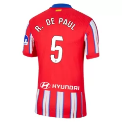 Atlético Madrid R. De Paul 5 Hjemmedrakt Herre 2024/2025 Atlético Madrid R. De Paul 5 Hjemmedrakt Herre 2024/2025