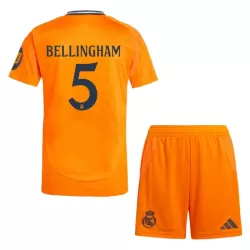 Real Madrid Bellingham 5 Bortedrakt Barn 2024/2025 - med Bukse Real Madrid Bellingham 5 Bortedrakt Barn 2024/2025 - med Bukse