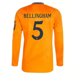 Real Madrid Bellingham 5 Bortedrakt Herre 2024/2025 Langermet Real Madrid Bellingham 5 Bortedrakt Herre 2024/2025 Langermet