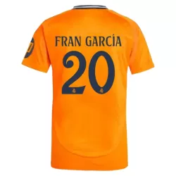 Real Madrid Fran Garcia 20 Bortedrakt Herre 2024/2025 Real Madrid Fran Garcia 20 Bortedrakt Herre 2024/2025