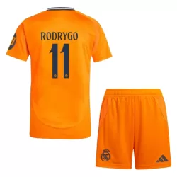 Real Madrid Rodrygo 11 Bortedrakt Barn 2024/2025 - med Bukse Real Madrid Rodrygo 11 Bortedrakt Barn 2024/2025 - med Bukse