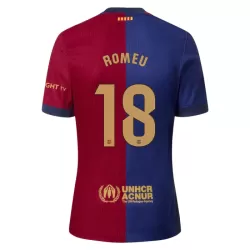 FC Barcelona Romeu 18 Hjemmedrakt Herre 2024/2025 FC Barcelona Romeu 18 Hjemmedrakt Herre 2024/2025