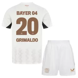 Bayer Leverkusen Alejandro Grimaldo 20 Bortedrakt Barn 2024/2025 - med Bukse Bayer Leverkusen Alejandro Grimaldo 20 Bortedrakt Barn 2024/2025 - med Bukse