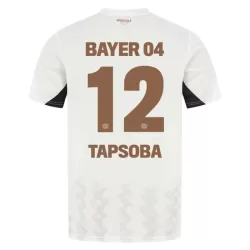 Bayer Leverkusen Edmond Tapsoba 12 Bortedrakt Herre 2024/2025 Bayer Leverkusen Edmond Tapsoba 12 Bortedrakt Herre 2024/2025