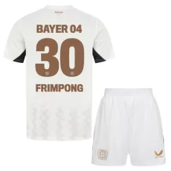Bayer Leverkusen Jeremie Frimpong 30 Bortedrakt Barn 2024/2025 - med Bukse Bayer Leverkusen Jeremie Frimpong 30 Bortedrakt Barn 2024/2025 - med Bukse