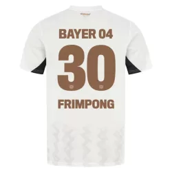 Bayer Leverkusen Jeremie Frimpong 30 Bortedrakt Herre 2024/2025 Bayer Leverkusen Jeremie Frimpong 30 Bortedrakt Herre 2024/2025