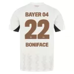 Bayer Leverkusen Victor Boniface 22 Bortedrakt Herre 2024/2025