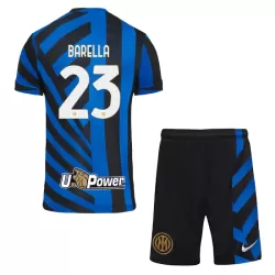 Inter Milan Barella 23 Hjemmedrakt Barn 2024/2025 - med Bukse Inter Milan Barella 23 Hjemmedrakt Barn 2024/2025 - med Bukse