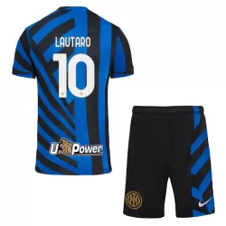 Inter Milan Lautaro Martinez 10 Hjemmedrakt Barn 2024/2025 - med Bukse Inter Milan Lautaro Martinez 10 Hjemmedrakt Barn 2024/2025 - med Bukse