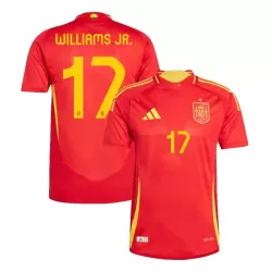 Spania Williams JR 17 Hjemmedrakt Herre EM 2024 Spania Williams JR 17 Hjemmedrakt Herre EM 2024