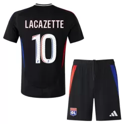 Olympique Lyonnais Alexandre Lacazette 10 Bortedrakt Barn 2024/2025 - med Bukse Olympique Lyonnais Alexandre Lacazette 10 Bortedrakt Barn 2024/2025 - med Bukse