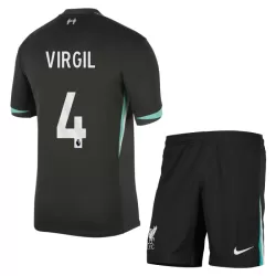 Liverpool Virgil 4 Bortedrakt Barn 2024/2025 - med Bukse Liverpool Virgil 4 Bortedrakt Barn 2024/2025 - med Bukse