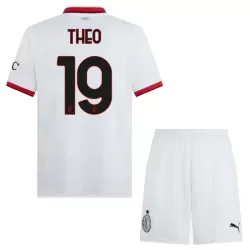 AC Milan Theo 19 Bortedrakt Barn 2024/2025 - med Bukse AC Milan Theo 19 Bortedrakt Barn 2024/2025 - med Bukse