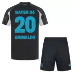 Bayer Leverkusen Alejandro Grimaldo 20 Tredjedrakt Barn 2024/2025 - med Bukse