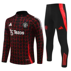 Manchester United Kvart-Zip Trenings Collegegenser Herre 2024/2025 Svart Manchester United Kvart-Zip Trenings Collegegenser Herre 2024/2025 Svart