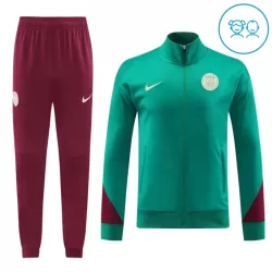 Paris Saint-Germain Treningsjakkedresser Barn 2024/2025 Grønn Paris Saint-Germain Treningsjakkedresser Barn 2024/2025 Grønn