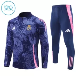 Real Madrid Kvart-Zip Trenings Collegegenser Barn 2024/2025 Dragon Navy Real Madrid Kvart-Zip Trenings Collegegenser Barn 2024/2025 Dragon Navy