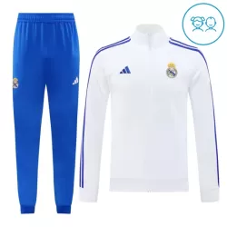 Real Madrid Treningsjakkedresser Barn 2024/2025 Hvit Real Madrid Treningsjakkedresser Barn 2024/2025 Hvit