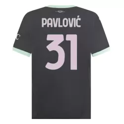 AC Milan Pavlovic 31 Tredjedrakt Herre 2024/2025 AC Milan Pavlovic 31 Tredjedrakt Herre 2024/2025
