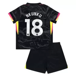 Chelsea Nkunku 18 Tredjedrakt Barn 2024/2025 - med Bukse Chelsea Nkunku 18 Tredjedrakt Barn 2024/2025 - med Bukse