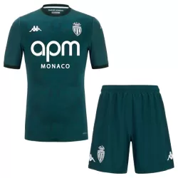 AS Monaco Bortedrakt Barn 2024/2025 - med Bukse AS Monaco Bortedrakt Barn 2024/2025 - med Bukse