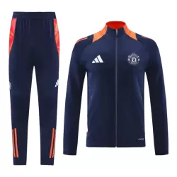 Manchester United Treningsjakkedresser Herre 2024/2025 Navy Manchester United Treningsjakkedresser Herre 2024/2025 Navy